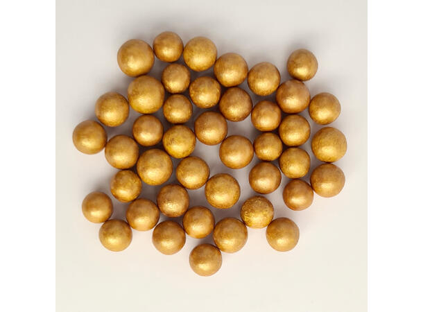 Sukkerperle gyllen brun - 850g Ca. Ø1mm