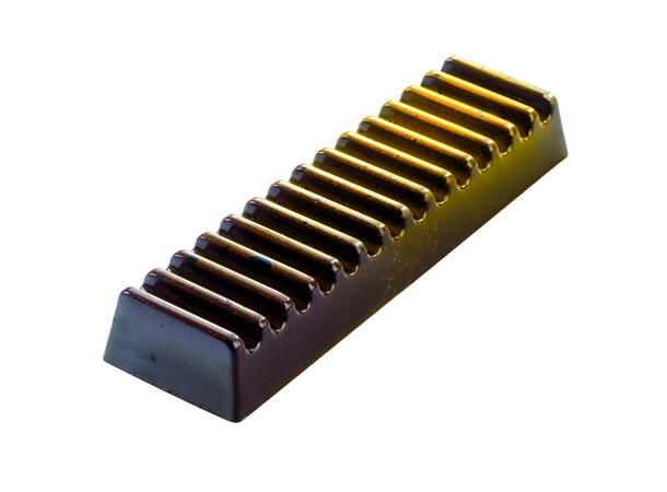 Støpeform sjokoladeplate polykarbonat 100 x 29 x H14mm - 30g x 8