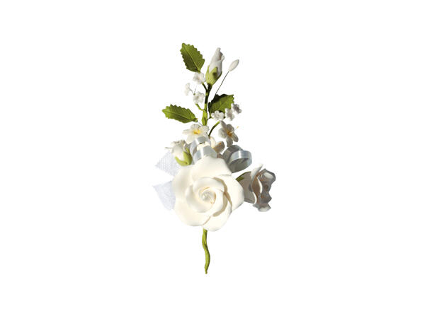 Blomsteroppsats i tragant ass. - 5stk 18/23cm 