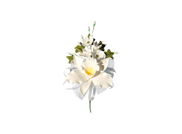 Blomsteroppsats i tragant ass. - 5stk 18/23cm 