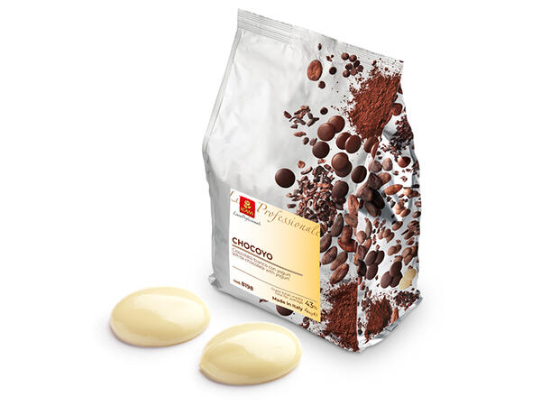 Chocoyo Yoghurt 38% sjokolade Hvit sjokolade med yoghurt smak 