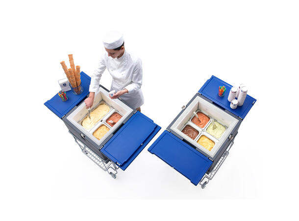 Coolbox Pans 20 liter Fryseboks for gelato 