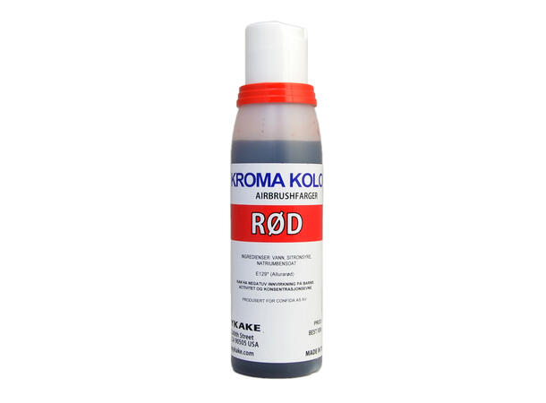 Konditorfarge rød 