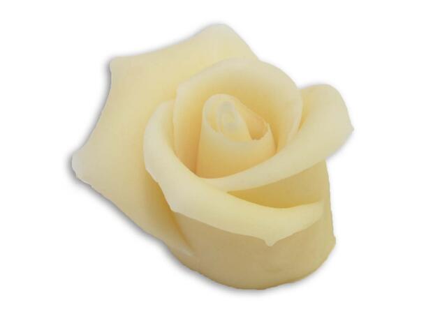 Marsipanrose 15g 36stk, naturhvit AF 