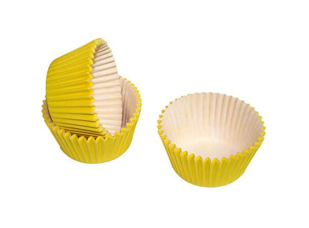 Muffinsform 51x38mm 65GSM, 360stk, gul 