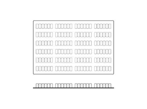 SQ024 Up & Down 117 x 31 x H33 - 99ml x 24 