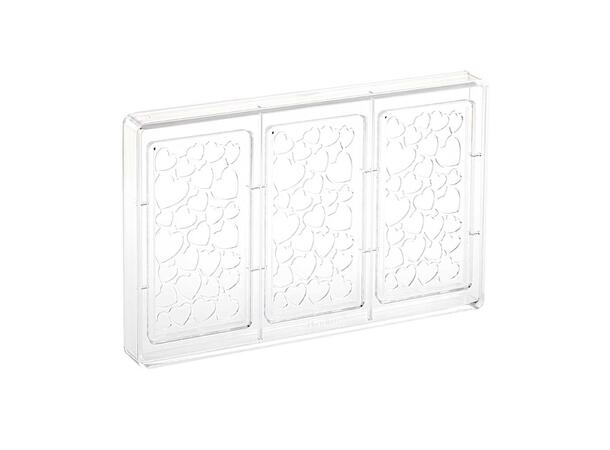 Støpeform sjokoladeplate polykarbonat 137 x 71 x H10mm - 100g x 3 