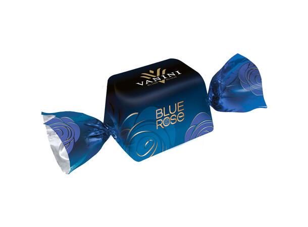 Blue rose konfekt melk Melkesjokolade og hasselnøtt krem 