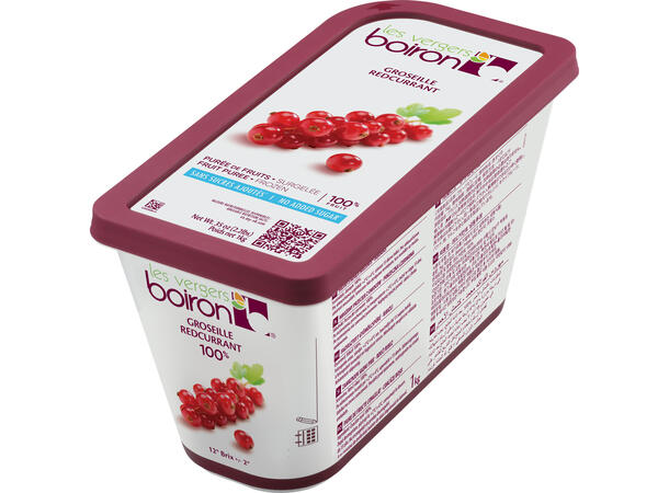 Fruktpure rips 100% - 1kg Frankrike og Polen 