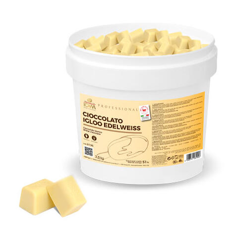 Igloo Edelweiss 51% sjokolade - 3,5kg Balansert smak av melk og vanilje