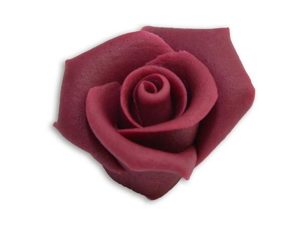 Marsipanrose 11g 36stk, vinrød AF 