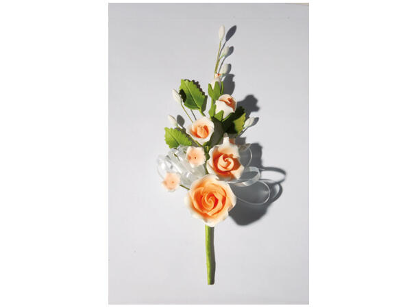 Blomsteroppsats i tragant ass. - 5stk 24cm 