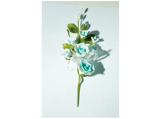 Blomsteroppsats i tragant ass. - 5stk 24cm 