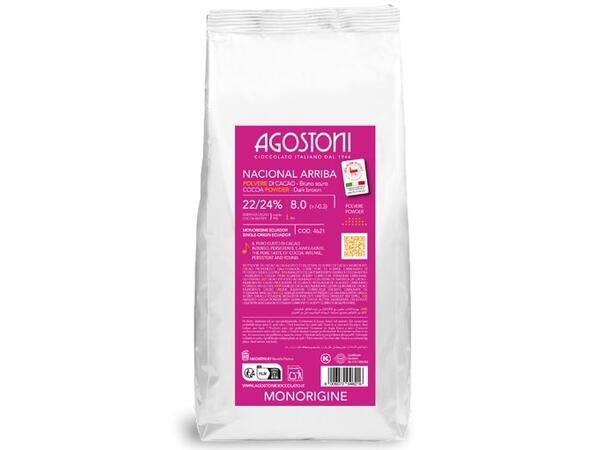 Kakaopulver Ecuador Arriba 22/24% Single Origin, sterkt alkalisert 