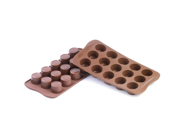Konfektform silikon - SCG07 Praline Ø30 x H18mm - 10ml x 15 