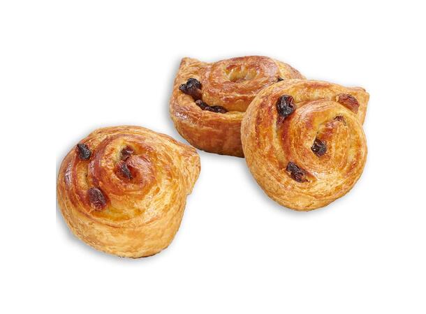 Wienerbrød m/rosin 30g Laget med smør 