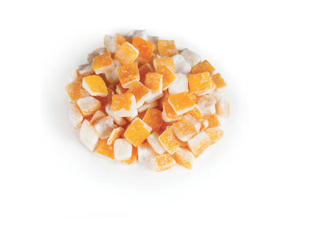 Appelsinskall terning 6x6mm - 2 x 1,5kg 