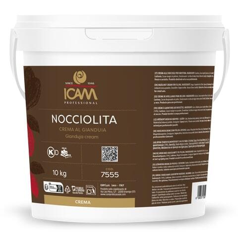 Nocciolita sjokoladekrem - 10kg Sm&#248;rbar, kakao og hasseln&#248;tt