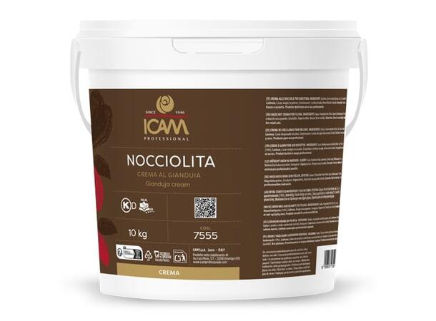 Nocciolita sjokoladekrem - 10kg Smørbar, kakao og hasselnøtt 