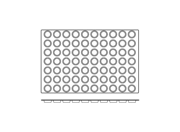 SQ050 Florentins Ø45 x H10mm - 15ml x 70 