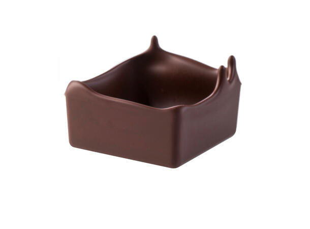 Støpeform firkantet beger polykarbonat 33 x 33 x H14mm - 24 hull 