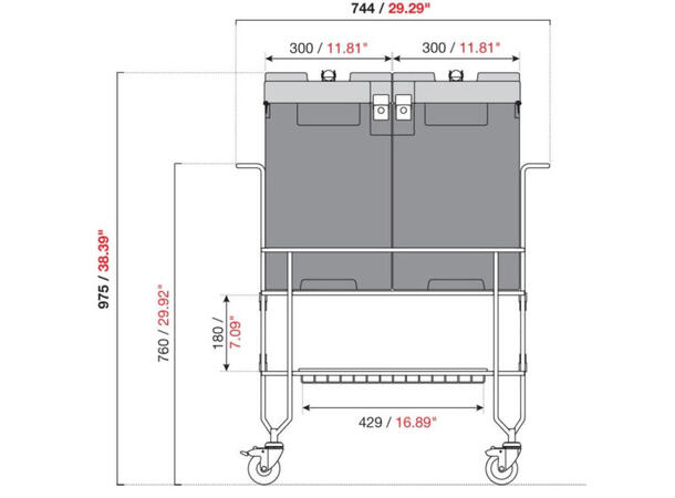 CoolBox Tubs 14 liter Fryseboks for gelato 