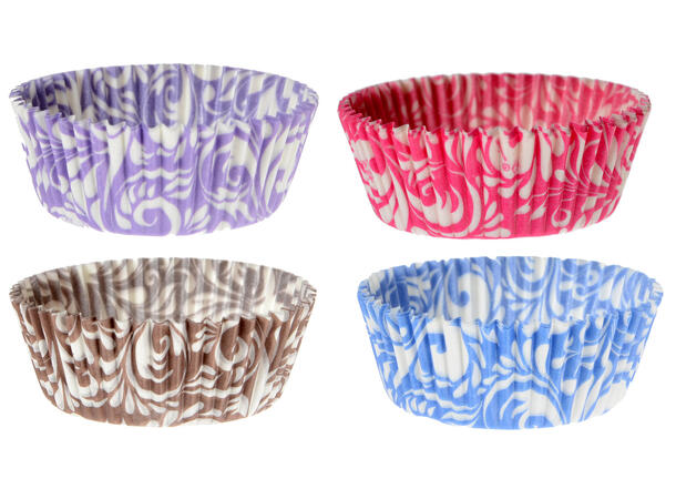 Cup cake assortert Ø5x2,5cm - 88stk UTGÅR 