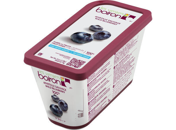 Fruktpure blåbær 100% - 1kg Polen, Serbia, Montenegro, Latvia 