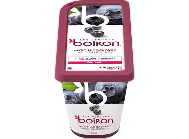 Fruktpure blåbær 100% - 1kg Polen, Serbia, Montenegro, Latvia 