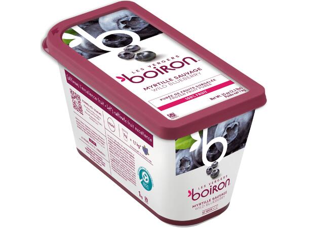 Fruktpure blåbær 100% - 1kg Polen, Serbia, Montenegro, Latvia 