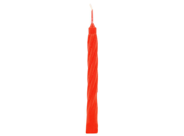 Kakelys uten holder rød H7cm - 100stk 