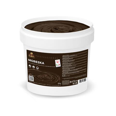Moreska m&#248;rk sjokoladekrem - 6kg Balansert kakaosmak, rund og aromatisk