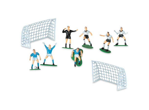 Plastfigur blister fotball 10 deler, blister 