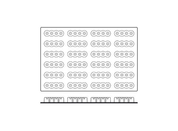 SQ025 Four Zero 117 x 33 x H33mm - 103ml x 24 