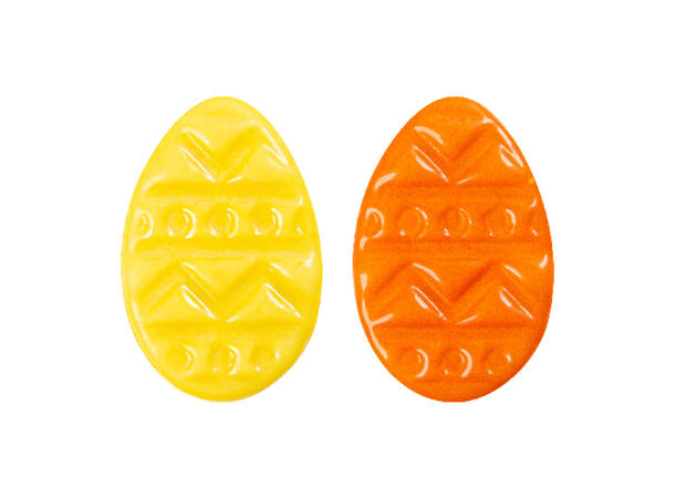 Sjokoplett egg 3x2cm - 250stk 