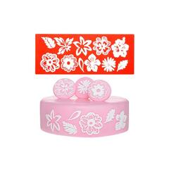 Sweet Lace matte 39x7cm, blomster