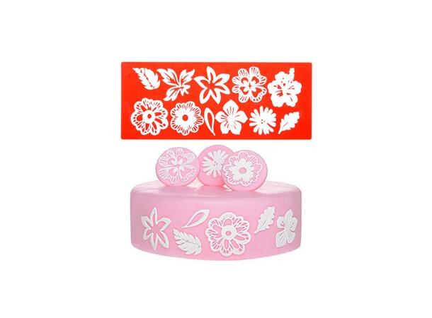 Sweet Lace matte 39x7cm, blomster 