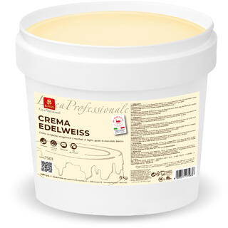 Edelweiss krem - 6kg Hvit, kompakt og myk, melkesmak