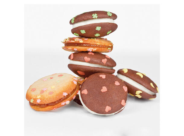 Whoopies matte - 30 x 40cm Ø70mm - 12 hull 