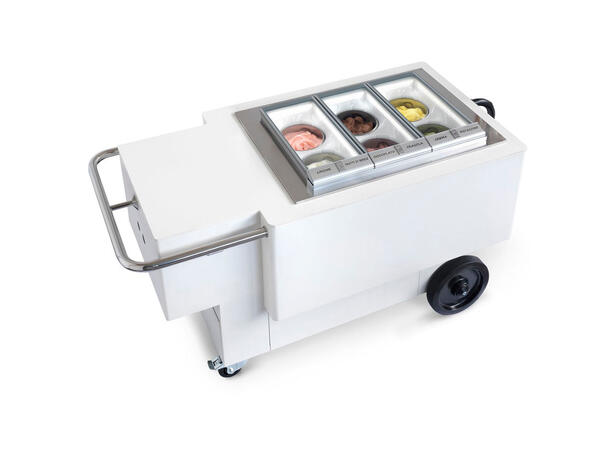 IFI Cow Joy isdisk - Brukt modell Meget mobil, 230v, 8-16 smaker 