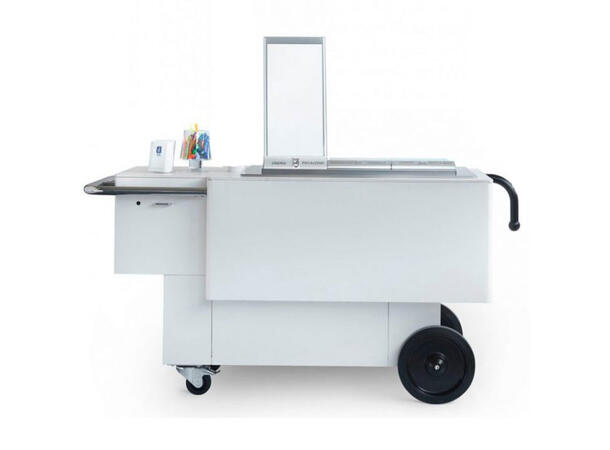 IFI Cow Joy isdisk - Brukt modell Meget mobil, 230v, 8-16 smaker 