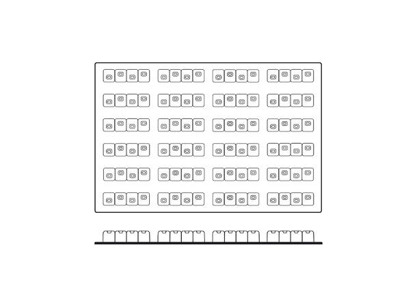 SQ027 Kubriqub 118 x 30 x H31mm - 103ml x 24 