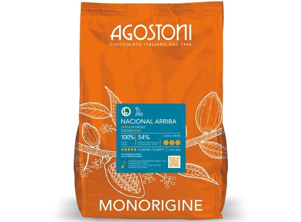 Kakaomasse Nacional Arriba Ecuador 100% Single origin, Pellets 