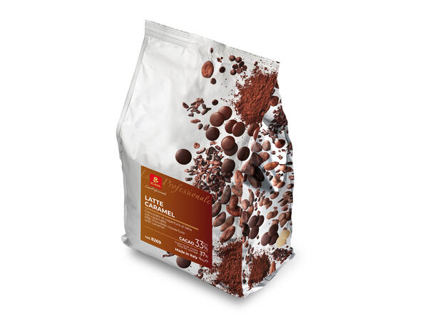 Karamell melk 33% sjokolade - 4kg Intens toffee smak, rik melkesmak, salt 