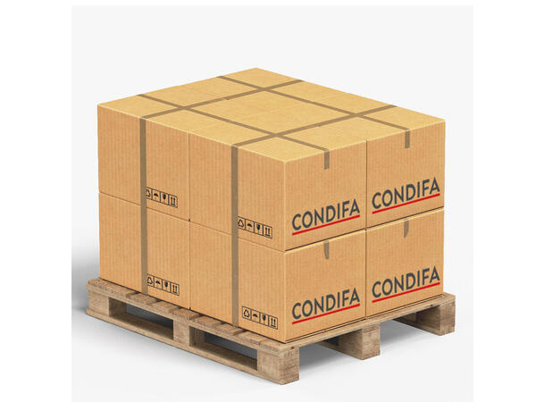 Overtrekksmarsipan brun - pall 48 kartonger á 15Kg Azofri 