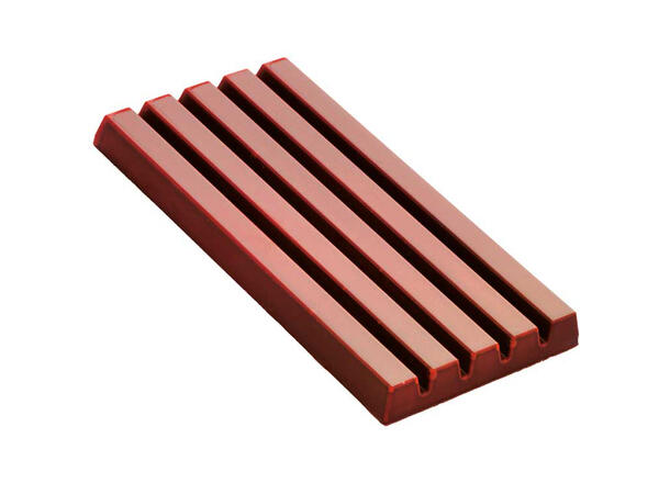Støpeform sjokoladeplate polykarbonat 138 x 69 x H11mm - 100g x 3 