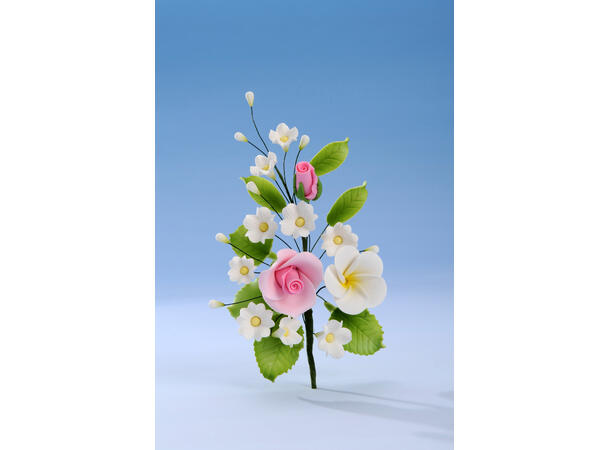 Blomsteroppsats H16cm, assortert, 8 stk 