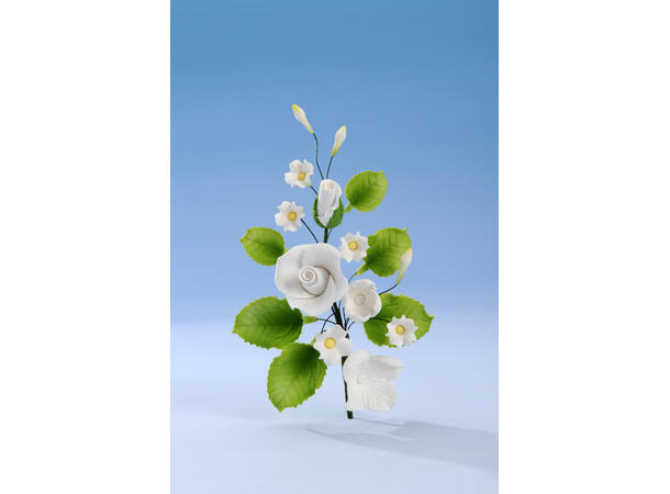 Blomsteroppsats H16cm, assortert, 8 stk 