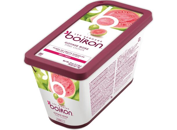 Fruktpure rosa guava 100% - 1kg Brasil, India, Vietnam 