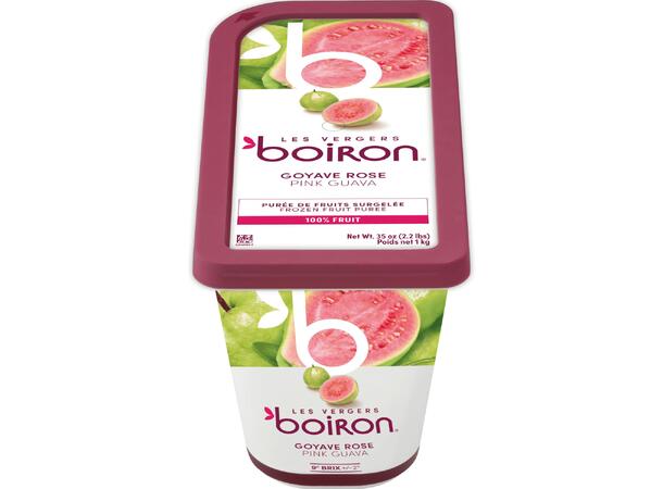 Fruktpure rosa guava 100% - 1kg Brasil, India, Vietnam 